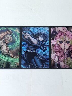 Demon Slayer Mitsuri As Dolls Card Anime Art Oversized Board A6 Lot of 3